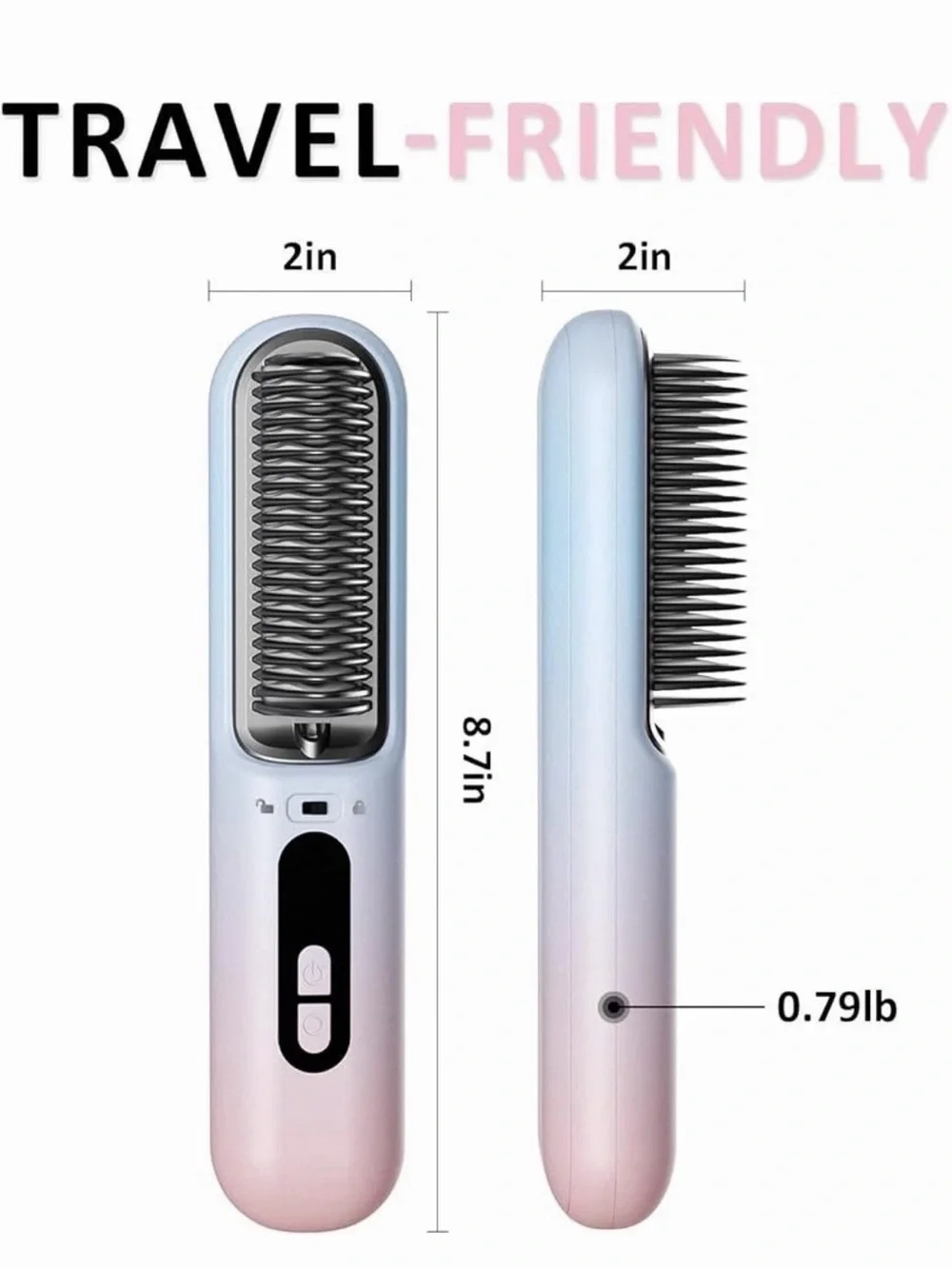Beautyovo SilkyGo Cordless Hair Straightener Travel